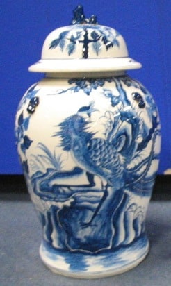 Chinese vaas met deksel (L1824)