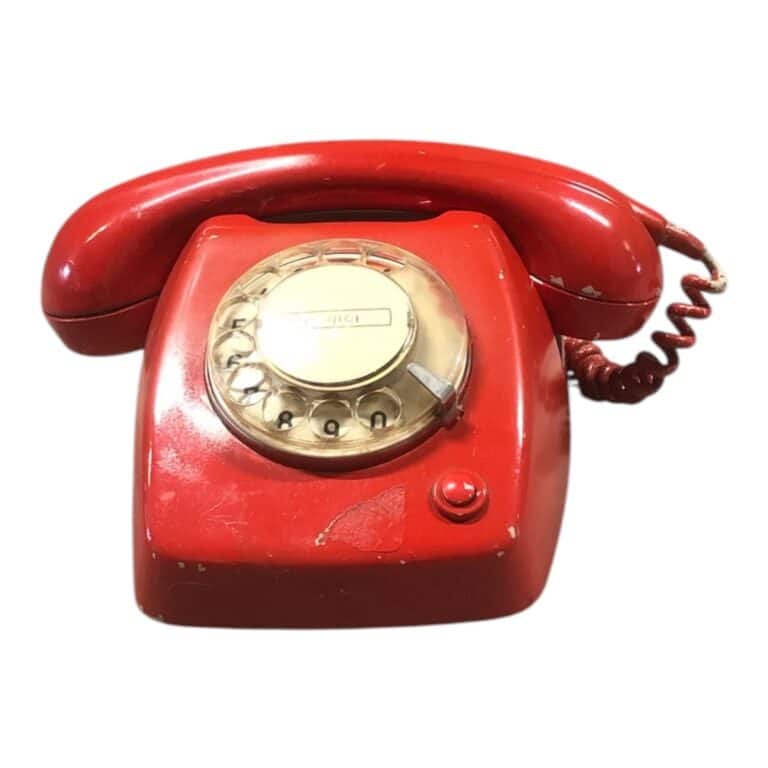 Telefoon rood (T66.7)