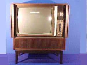 Televisie met meubel kleur (R327)